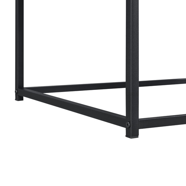 Mesa de centro Esbjerg 100x55x45cm Tono de madera oscuro en.casa