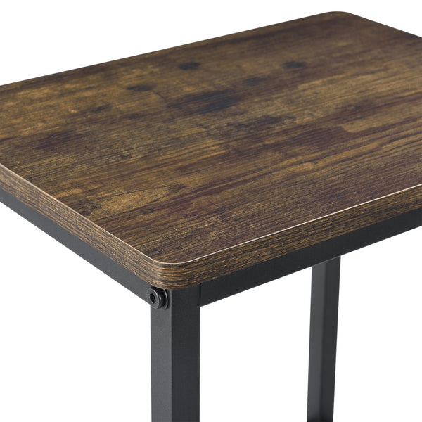 Taburetes de bar Örebro juego de 2 tono de madera oscura en.casa