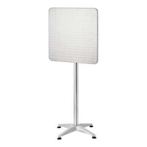 Mesa de bar y bistró Järpen Ajustable en altura Cuadrada [en.casa]