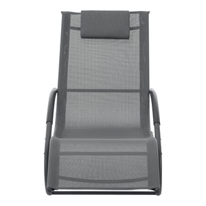 Tumbona columpio Tarent 150 kg Gris oscuro [en.casa]