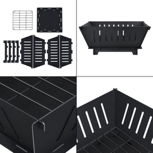 Hoguera Fedje Cuenco de fuego 25 x 55 x 55 cm [casa.pro]