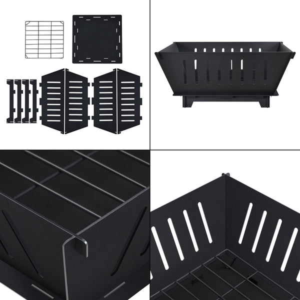 Hoguera Fedje Cuenco de fuego 25 x 55 x 55 cm [casa.pro]