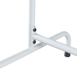 Perchero Haderup 137 x 100 x 45 cm Blanco [en.casa]
