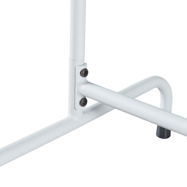 Perchero Haderup 137 x 100 x 45 cm Blanco [en.casa]