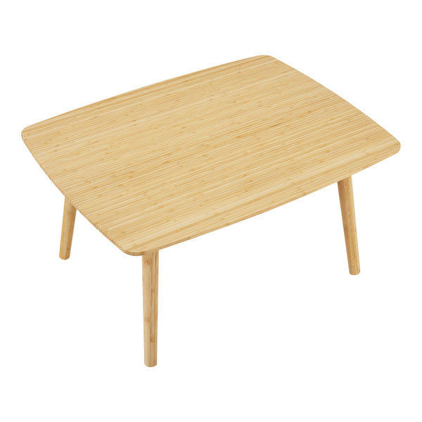 Mesa de centro Nurmijärvi Bambú 40x80x60 cm [en.casa]
