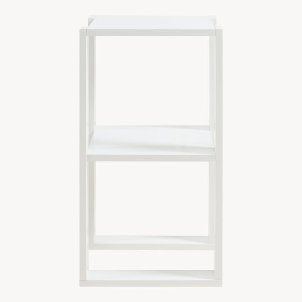 Mesa auxiliar Thyholm 55x30x30 cm Blanco [en.casa]