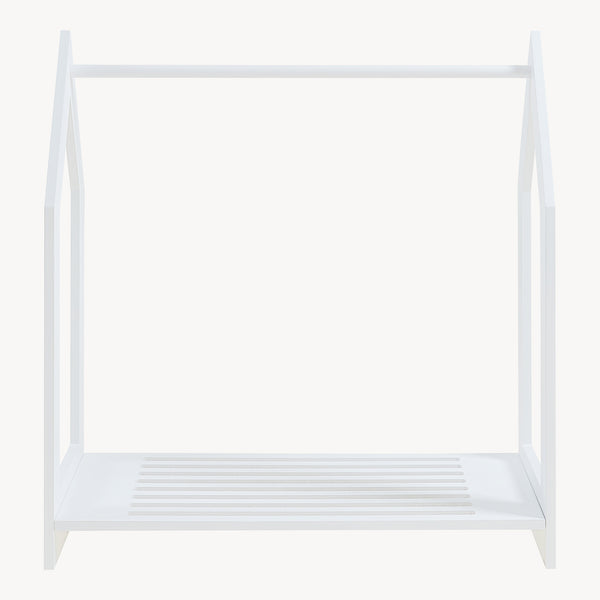 Perchero Langeskov 78x75x35cm Blanco [en.casa]