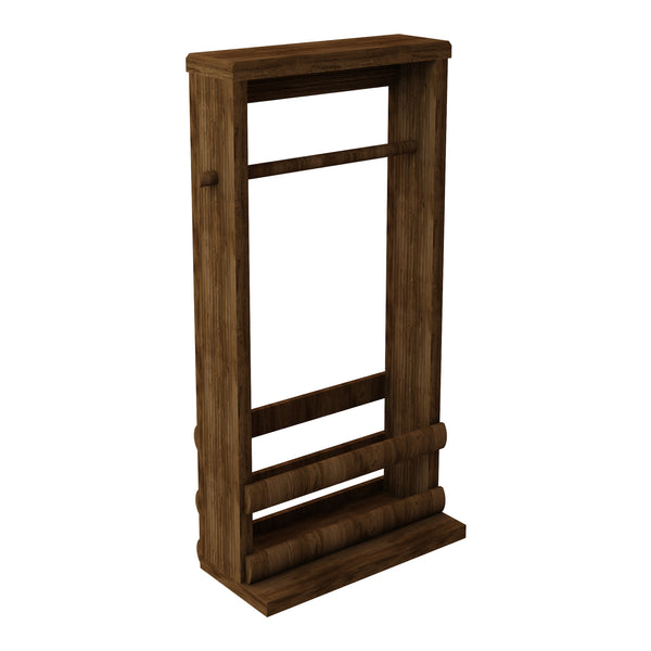 Portarrollos de papel higiénico Thyborøn madera de pino [en.casa]