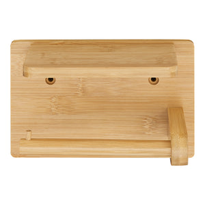 Portarrollos de papel higiénico Vallentuna Bambú [en.casa]