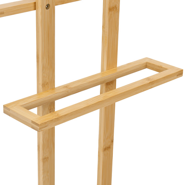 Toallero de pie Træna Bambú [en.casa]