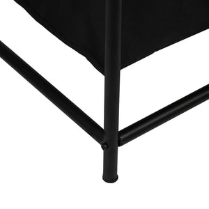 Recolector de ropa Vamdrup con 4 bolsas para ropa 18 L estructura metálica negro [en.casa]