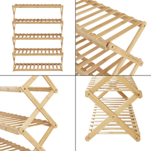 Estantería plegable para zapatos Fitzbek [en.casa]