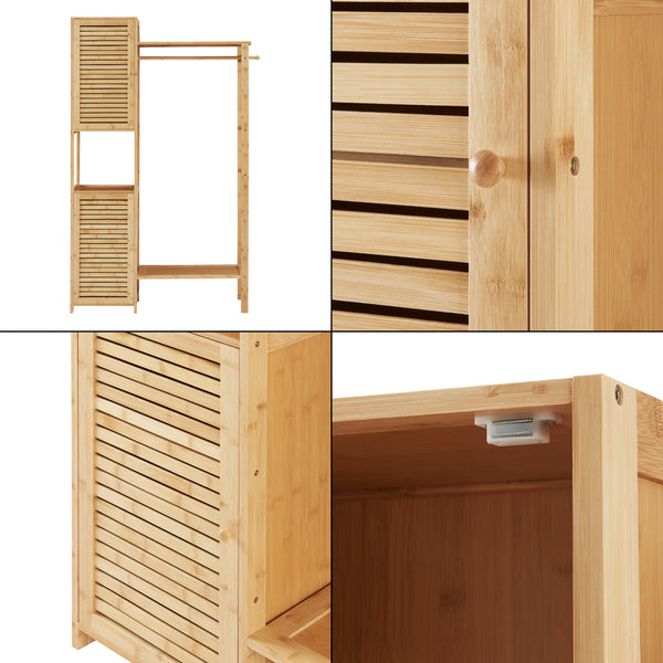 Perchero Oldsum de bambú [en.casa]