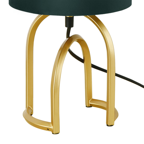 Lámpara de mesa Smethwick Verde oscuro [lux.pro]