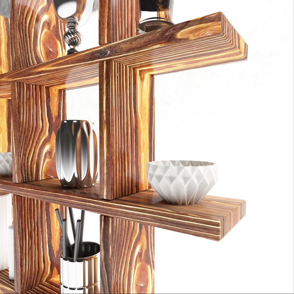 Estantería de pared Orimattila [en.casa]