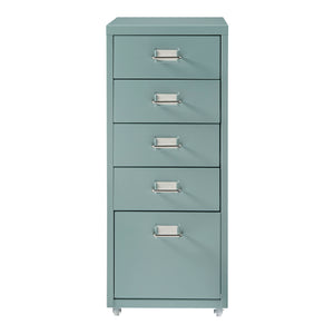 Contenedor móvil Kökar con 5 cajones 69x28x41 cm [en.casa]