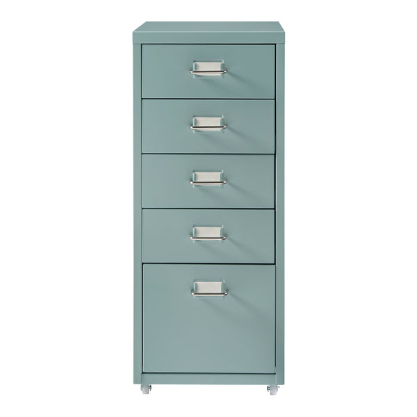 Contenedor móvil Kökar con 5 cajones 69x28x41 cm [en.casa]