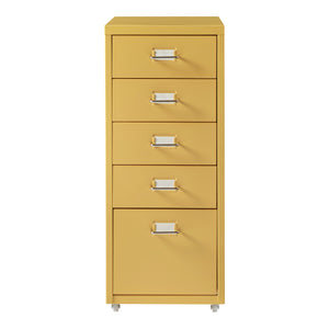 Contenedor móvil Kökar con 5 cajones 69x28x41 cm [en.casa]