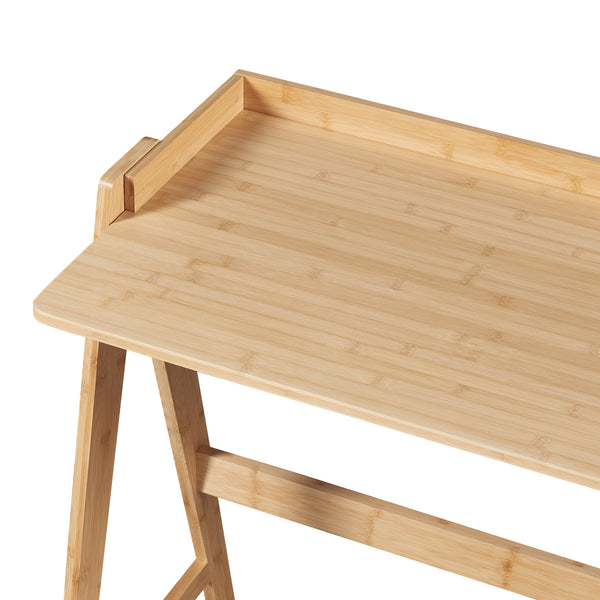Escritorio Härryda Bambú 107x47x81 cm Natural [en.casa]