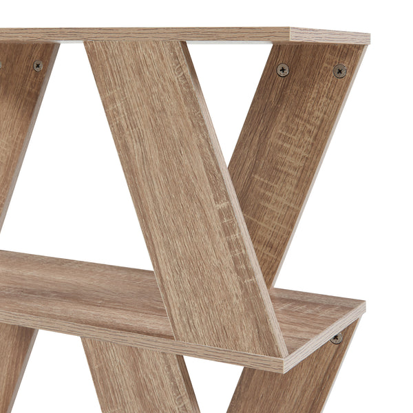 Mesa auxiliar Nome 60x22x57cm aspecto roble [en.casa]