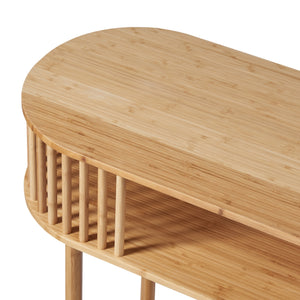 Mesa consola Pomarkku Bambú [en.casa]