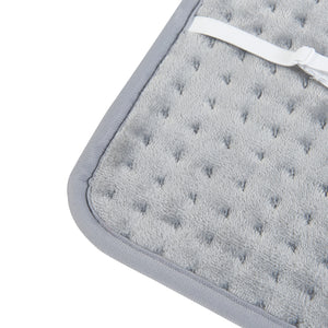 Almohadilla térmica eléctrica Calvera 80W 50x40cm Gris [en.casa]