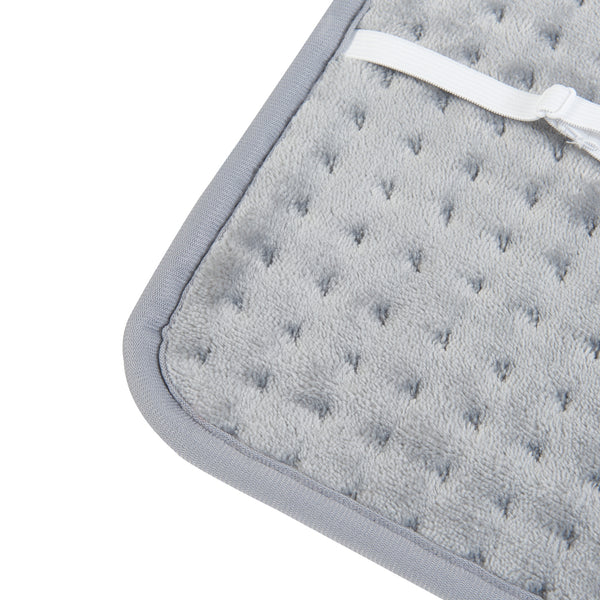 Almohadilla térmica eléctrica Calvera 80W 50x40cm Gris [en.casa]