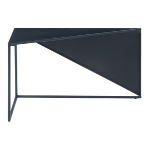 Mesa de comedor Kungsör juego de 2 metal negro [en.casa]