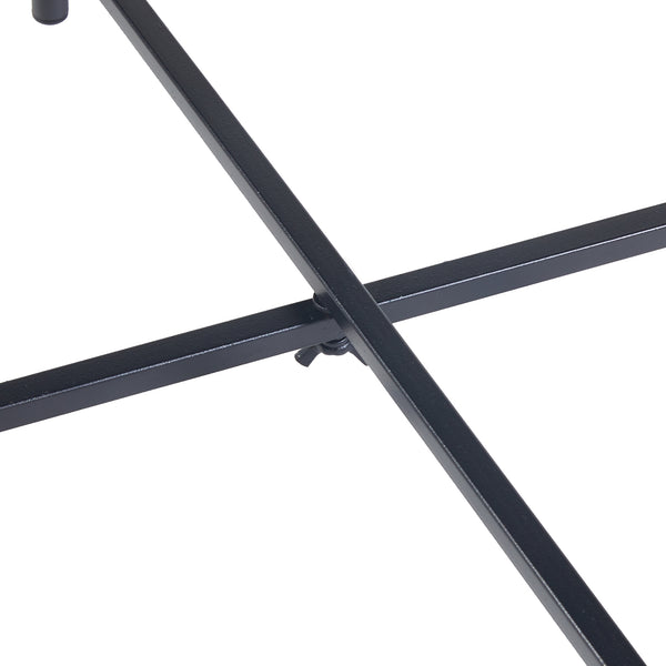 Mesa auxiliar Sälen metal negro [en.casa]
