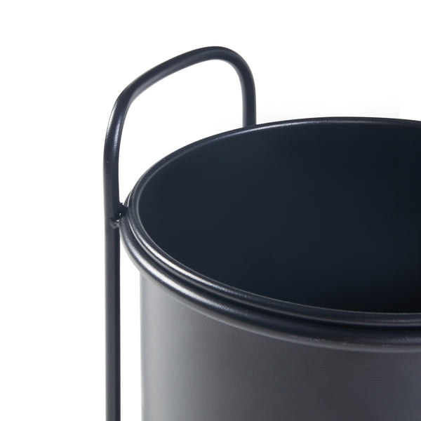 Soporte para plantas Osen juego de 2 piezas metal negro [en.casa]