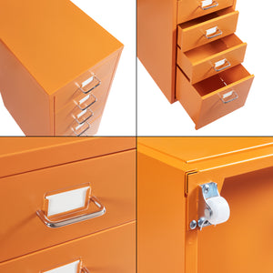 Contenedor móvil Kökar con 5 cajones 69x28x41 cm [en.casa]