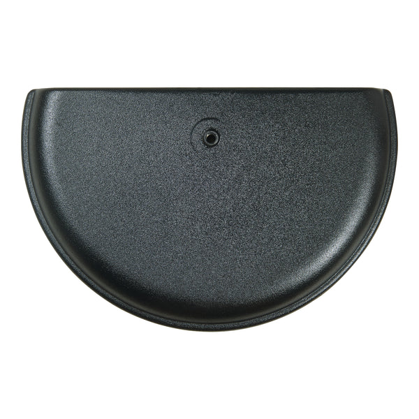 Base para sombrilla Bisenti de hormigón 45x29x4,5 cm Negro 10 kg [casa.pro]