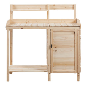 Mesa de cultivo Alessano madera de abeto [casa.pro]