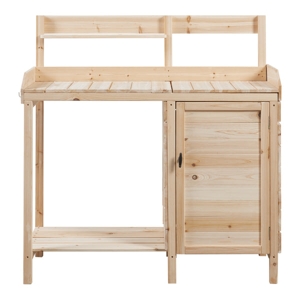Mesa de cultivo Alessano madera de abeto [casa.pro]