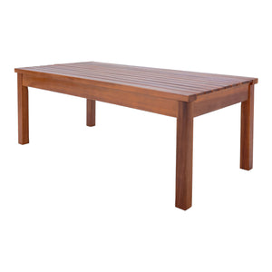 Conjunto de muebles de jardín Brittoli de 4 piezas. Madera de acacia con certificación FSC® [en.casa]