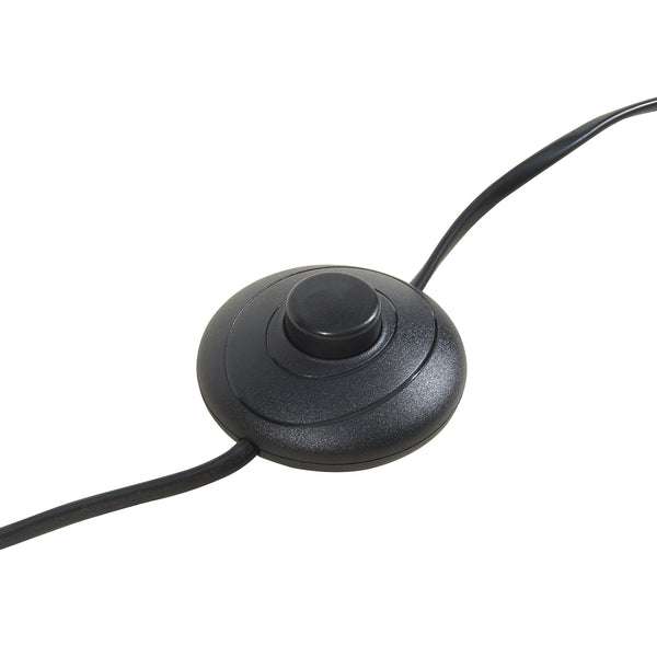 Lámpara de pie Fildholm 157cm color latón / aspecto lino [lux.pro]