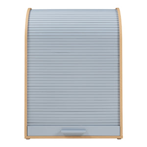 Armario persiana Kavlinge 80x60x40 cm Bambú/Gris [en.casa]