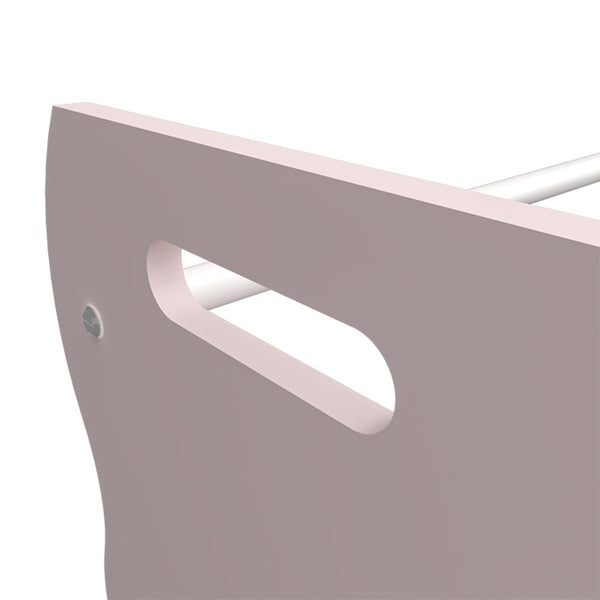 Estantería infantil Vestnes con 12 cajas de almacenamiento 78x86x27 cm Cotton Candy/Blanco [en.casa]