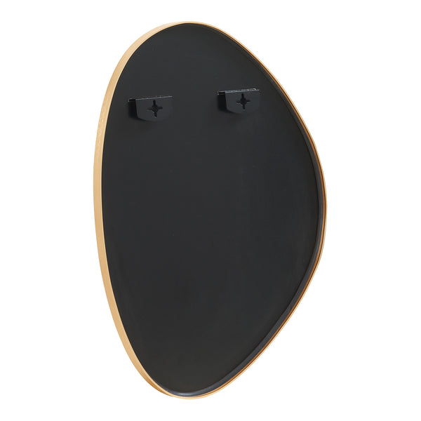 Espejo de pared Lardkapihond 75x53 cm color dorado [en.casa]