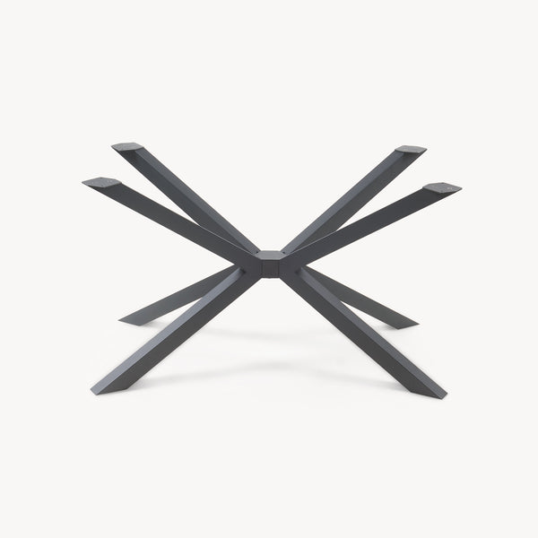 Estructura de mesa Bemeenel 120x75x72 cm Acero Negro [en.casa]