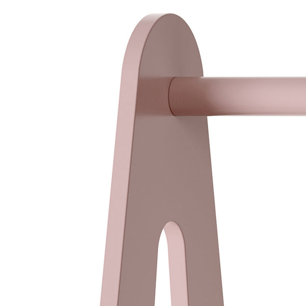 Guardarropa infantil Vestnes 114x77x30 cm Cotton Candy/Blanco [en.casa]