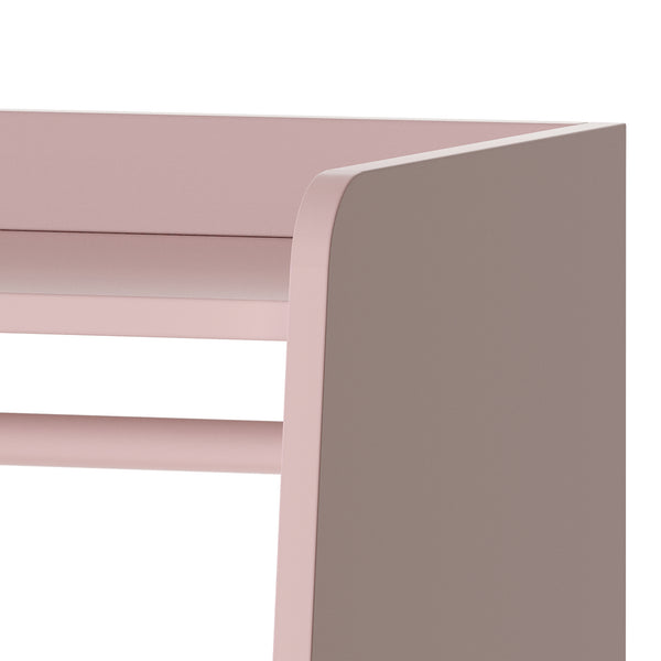 Perchero infantil Vestnes 90x80x38 cm Cotton Candy/Blanco [en.casa]