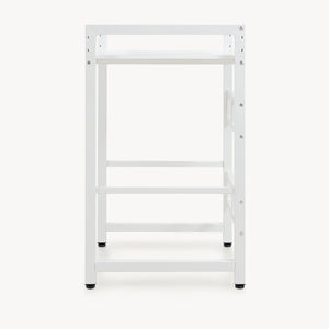 Estante para lavadora Hökangend 105x73x63 cm Blanco [en.casa]