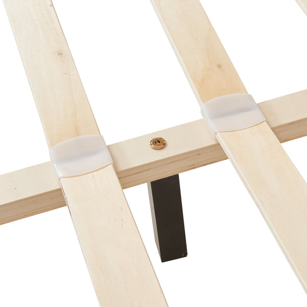 Cama de cuero sintético 180x200 cm Blanco Corium