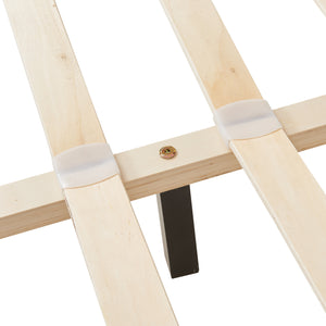 Cama de cuero sintético Albacete 160x200cm Blanco Corium