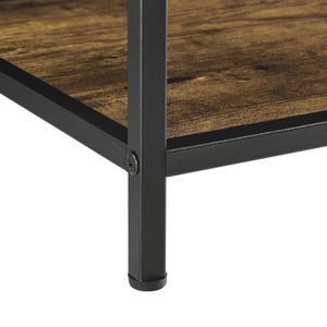 Mesa auxiliar Bjuv 45x39x49cm Tono de madera oscura en.casa