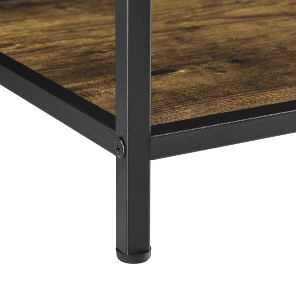 Mesa auxiliar Bjuv 45x39x49cm Tono de madera oscura en.casa