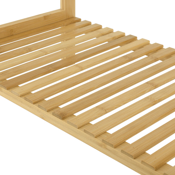 Soporte para toallas de bambú Kautokeino 51x31x85 cm [en.casa]