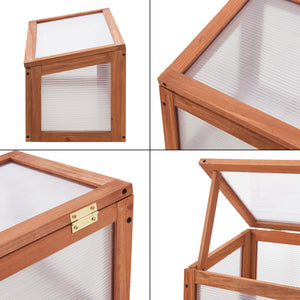 Cajón de cultivo Laarbeek 60 x 30 cm madera de pino [casa.pro]