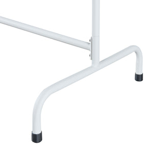 Perchero Haderup 137 x 100 x 45 cm Blanco [en.casa]